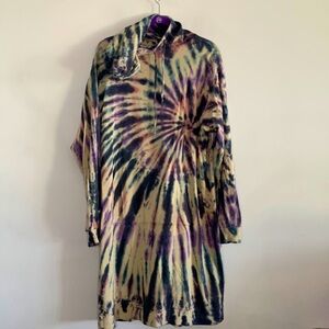 Extra Long Lightweight Hooded Sweatshirt